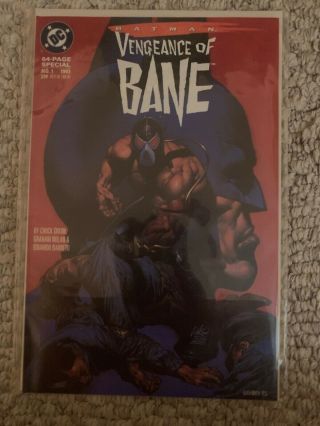 Batman - Vengeance Of Bane 1,  1st Appearance & Origin,  1st Print 1993 Nm To