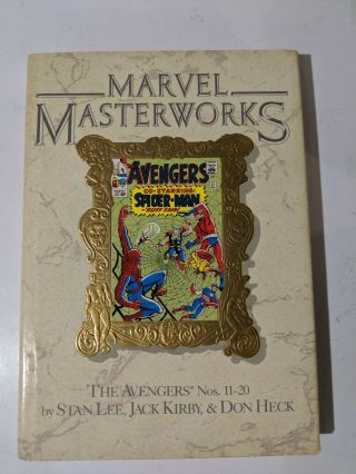 Marvel Masterworks The Avengers Volume 9 - Issues 11 - 20 Hardcover Book 1989
