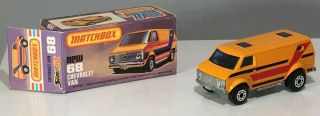 Matchbox 68 Chevrolet Van,  Superfast 1978 See Our Other Listings