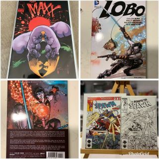 Two (2) Spawn 299 Image Comics Regular A & B Cover,  Lobo,  And Maxx Comic