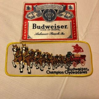 Budweiser Clydesdales Vintage 70 