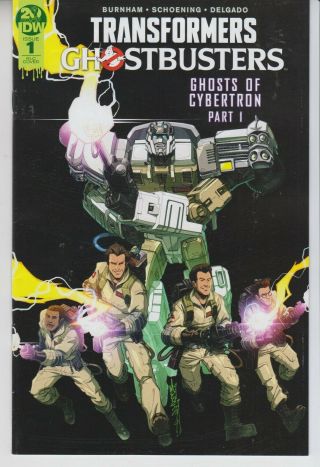 Transformers Ghostbusters 1 Nm Ri - C Incentive 1:50 Milne Variant Idw 2019