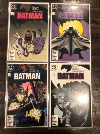 Batman 404 405 406 407 Year One Parts 1 2 3 4 Comic Book A6 - 149