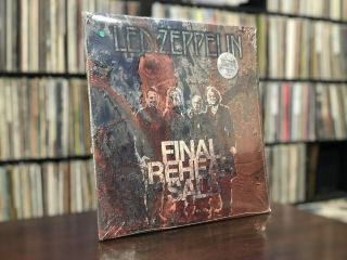 Led Zeppelin ‎– The Final Rehearsals Blue Vinyl