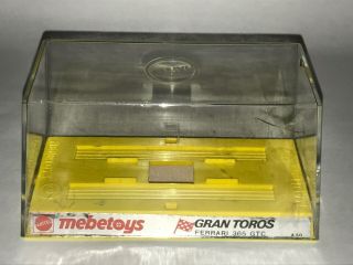 Vtg Mattel Mebetoys Gran Toros Ferrari 365 Gtc Diecast Box Case Only