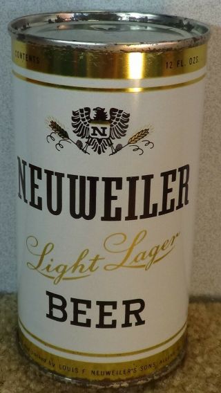 Old Neuweiler Light Lager Ft Beer Can