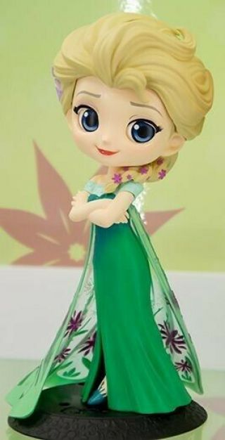 Ec Banpresto Q Posket Disney Characters Figure Frozen Elsa Surprise Coordinate A