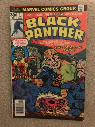 Marvel Comics Black Panther 1 Good/ Good,  1st Team App The Collectors