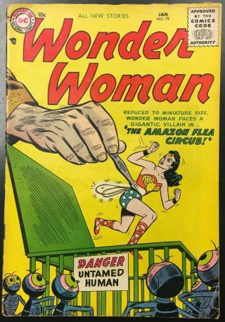Wonder Woman (1942) 79 Gd/fr (1.  5)