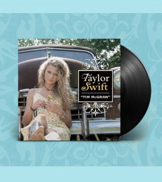 Taylor Swift Lp Vinyl Record 7” / Tim Mcgraw Limited Numbered