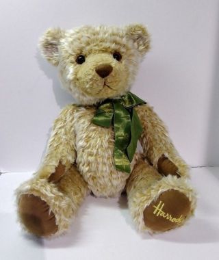 Harrods Knightsbridge Uk Teddy Bear Plush 16 "
