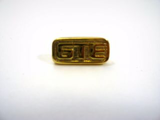 Vintage Collectible Pin: Gte General Telephone And Electric