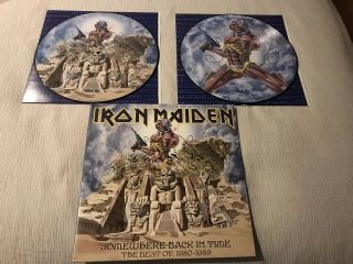 Iron Maiden - Somewhere Back In Time - 2008 - Limited Ed.  Vinyl Gatefold 2lp Picture