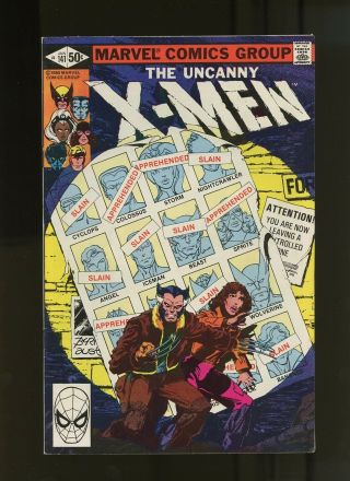 X - Men 141 Vf 8.  0 1 Book (1980 Marvel) Classic Tale " Days Of Future Past " Pt 1