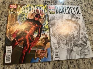 Daredevil 1 1:75 & 1:300 Ross Variants Marvel Comics Nm
