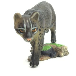 Weekly Japanese Natural Monument Mini Figure 01 Iriomote Wild Cat Kaiyodo Japan 4