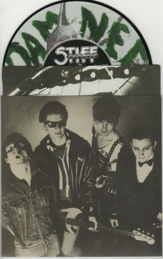 The Damned - Rose / Amen (live) - 7 ",  Ltd,  Pic Sleeve And Poster