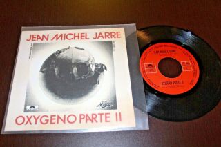 Jean Michel Jarre Oxygene Part Ii 1978 Mexico 7 " 45 Electronic