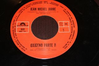 JEAN MICHEL JARRE Oxygene Part II 1978 MEXICO 7 