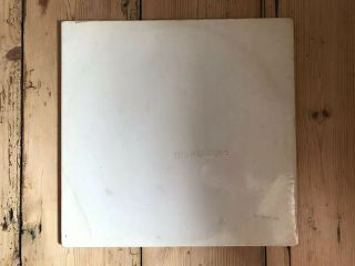 The Beatles White Album No.  0037803 Gatefold Top Loader Vinyl Lp