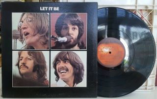 The Beatles - Let It Be Apple Ar 34001 Lp Vg,  /nm - Rock Stereo Gatefold