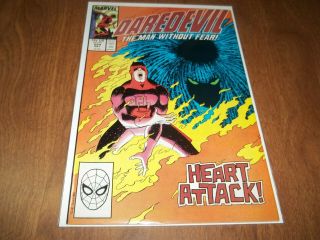 Daredevil 254 Vf - Nm 1st App.  Typhoid Mary Romita Jr.  Cover And Art
