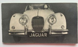 1958 Jaguar Cheetah Sales Brochure Mark Viii,  3.  8,  Xk - E Roadster,  Xk 150 Coupe