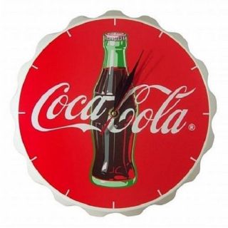 Coca Cola Coke Bottle Wall Clock Decor