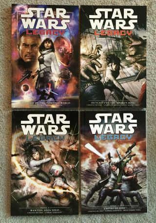 Star Wars Legacy Volume 2 Tpb 1 2 3 And 4 Dark Horse Gabriel Hardman