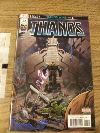 Thanos 13 1st.  Appearance Cosmic Ghost Rider Donny Cates