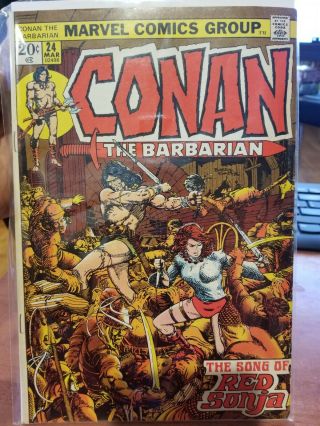 Conan The Barbarian First Appearance Of Red Sonja