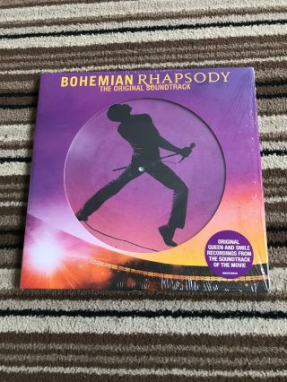Queen Bohemian Rhapsody 2 Lp Vinyl Picture Disc 2019 Rsd.  Limited Edition.