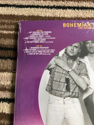 Queen Bohemian Rhapsody 2 LP vinyl Picture Disc 2019 RSD.  Limited edition. 3