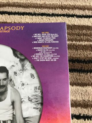 Queen Bohemian Rhapsody 2 LP vinyl Picture Disc 2019 RSD.  Limited edition. 4