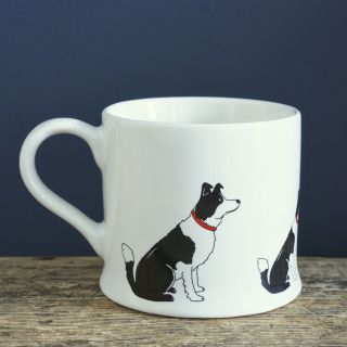 Sweet William Border Collie Dog Mug | Great Gift For Sheepdog Lovers | P&p