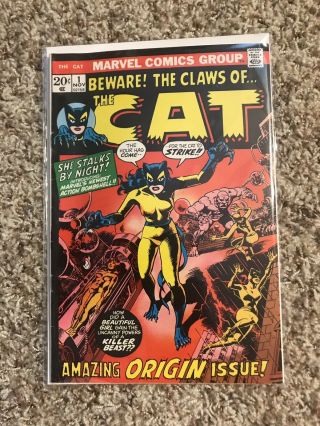 Beware The Claws Of The Cat 1; 1972 Marvel; Linda Fite; Marie Severin