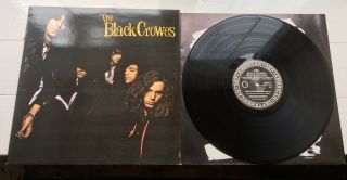 The Black Crowes - Shake Your Money Maker,  Rare Vinyl Lp 1990 Rock Vg,