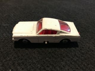 Vintage Matchbox Lesney England No 8 Ford Mustang Fastback W Steering Diecast