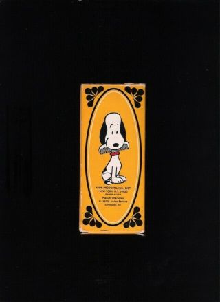 1970 Avon Snoopy Character Comb & Brush Set Peanuts Comic Strip