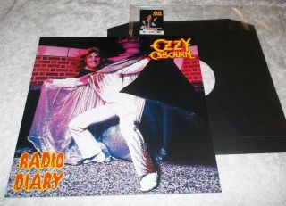 Ozzy Osbourne Fm Radio Diary Live 1981 Limited 236/300 Colored Vinyl Lp
