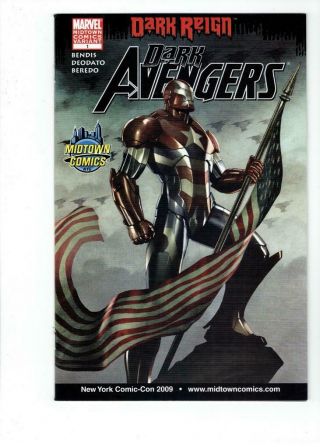 Dark Avengers 1 (marvel Mar 2009) Midtown Variant 1st App Iron Patriot Nm