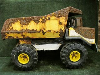Vintage Large Tonka Xmb - 975 Dump Truck In Need Of Restoration
