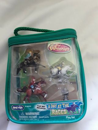 Mip Breyer Mini Whinnies A Day At The Races Play Set 300133