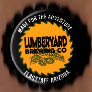 Usa Beer Crown Bottle Cap - Lumberyard Brewing -