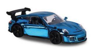 MAJORETTE CHROME SERIES PORSCHE 911 GT3 RS BLUE DI05161 Diecast Model Car 2