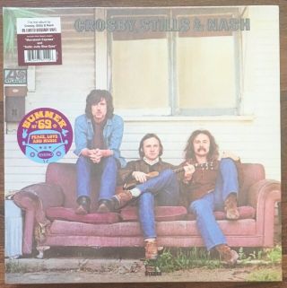 Crosby Stills & Nash Lp [vinyl New] Limited Burgundy Gate Album Summer Of 