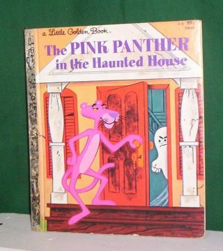 The Pink Panther In The Haunted House Little Golden Book