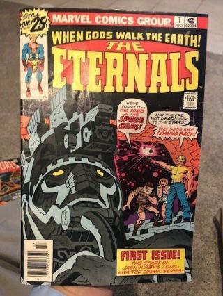 Eternals 1,  Marvel Feature 2,  1st Kull,  Defenders 1,  Silver Surfer 6,  8 - $1.  00