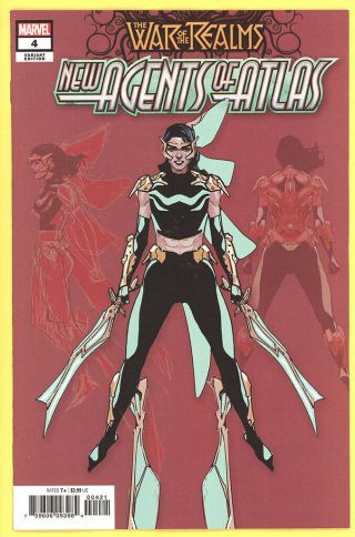 War Of The Realms: Agents Of Atlas 4 Leinil Francis Yu 1:25 Variant Nm