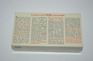 Vintage Evolution of the Coca - Cola Contour Bottle Miniature Set of 6 NIB 2